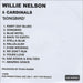 Willie Nelson Songbird UK CD-R acetate CD-R ACETATE