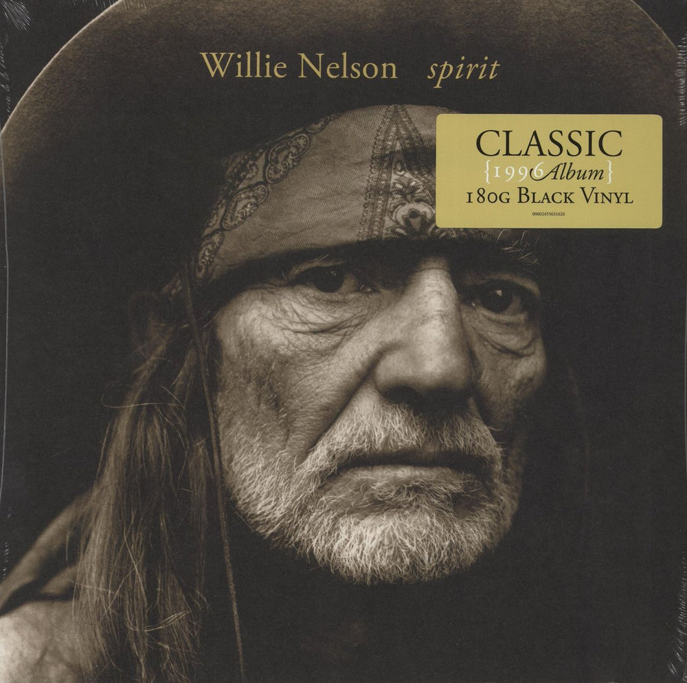 Willie Nelson Spirit - 180g - Sealed US vinyl LP album (LP record) B0037868-01