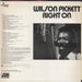 Wilson Pickett Right On US vinyl LP album (LP record)