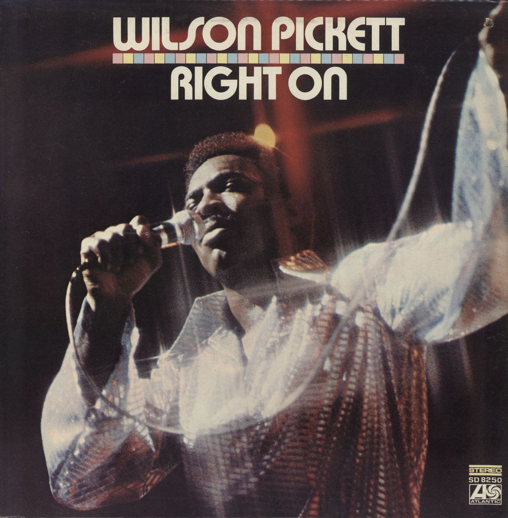 Wilson Pickett Right On US vinyl LP album (LP record) SD8250