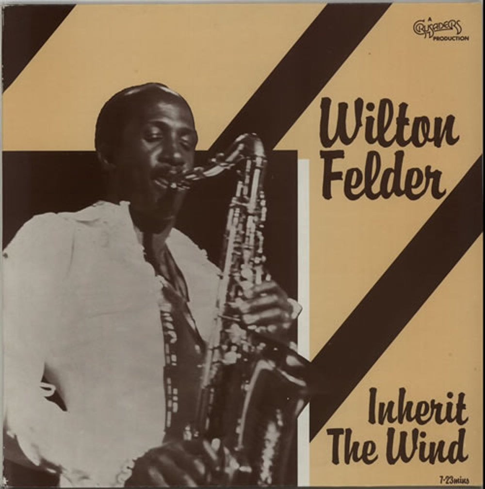 Wilton Felder Inherit The Wind - p/s UK 12" vinyl single (12 inch record / Maxi-single) MCAT646