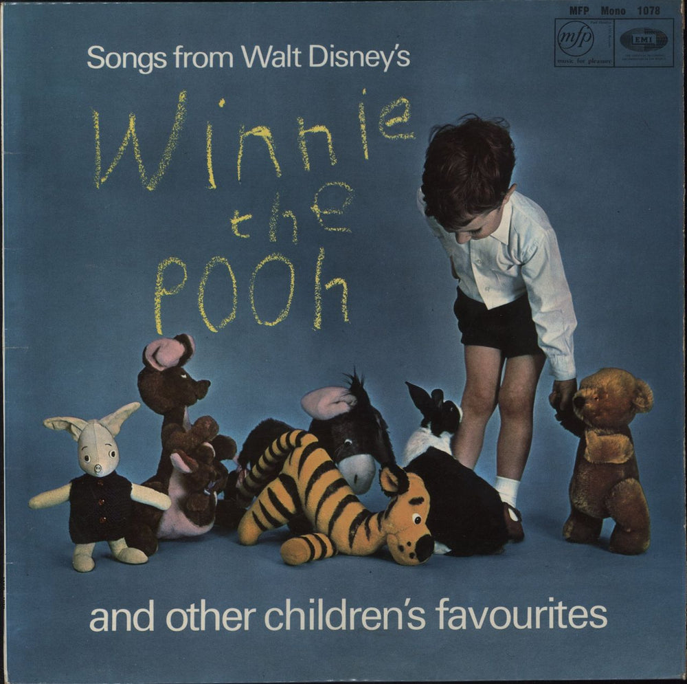 Winnie The Pooh Songs From Walt Disney's Winnie The Pooh And Other Children's Favourites UK vinyl LP album (LP record) MFP1078