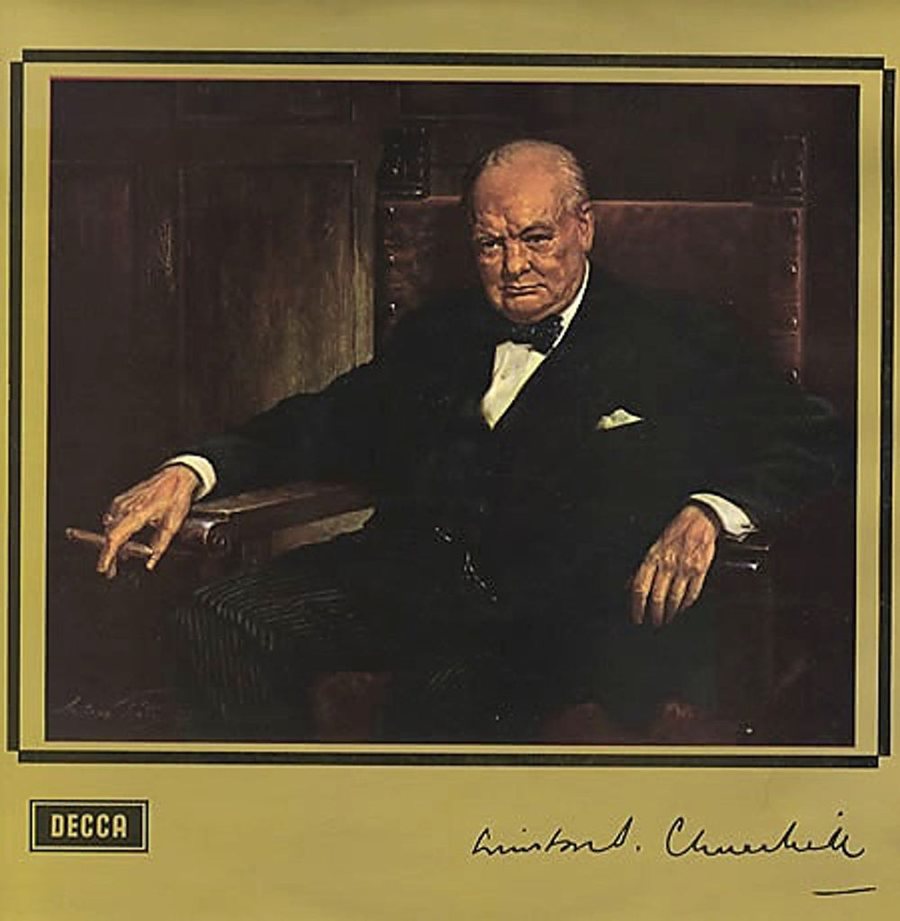 Winston Churchill The Voice Of Winston Churchill UK vinyl LP album (LP record) LXT6200