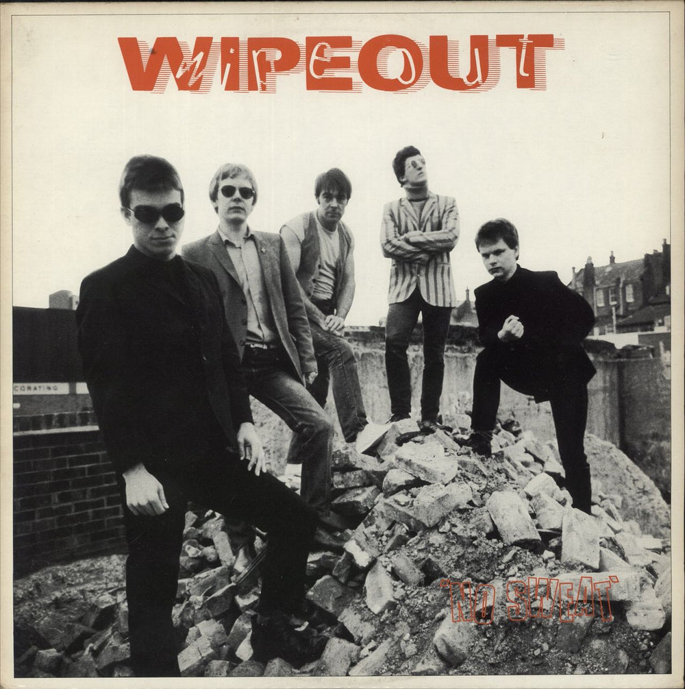 Wipe Out No Sweat UK vinyl LP album (LP record) OUT1A/1B