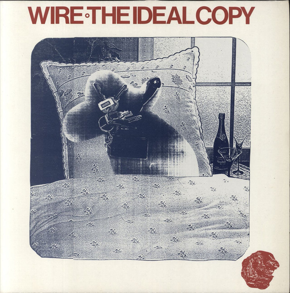 Wire The Ideal Copy - Blue Sleeve UK vinyl LP album (LP record) STUMM42