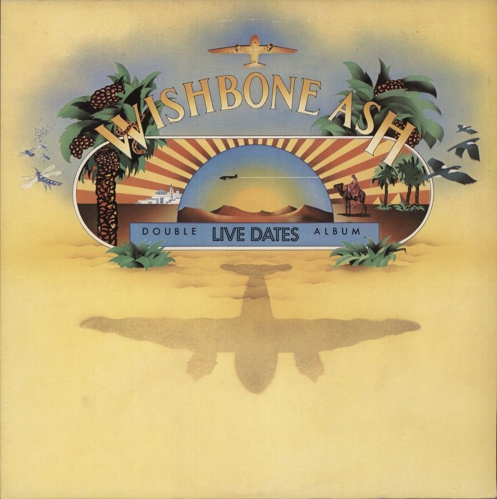 Wishbone Ash Live Dates UK 2-LP vinyl record set (Double LP Album) MCSP254
