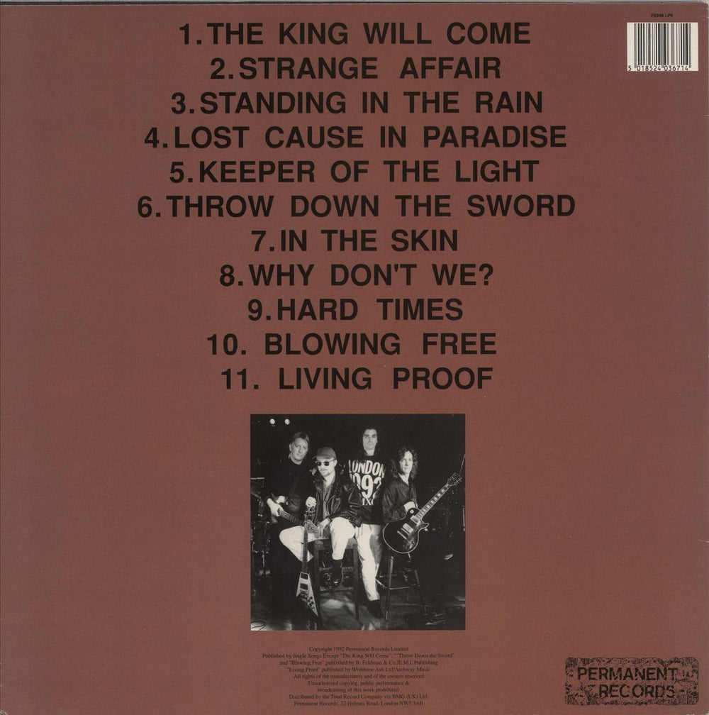 Wishbone Ash Live In Chicago UK vinyl LP album (LP record)