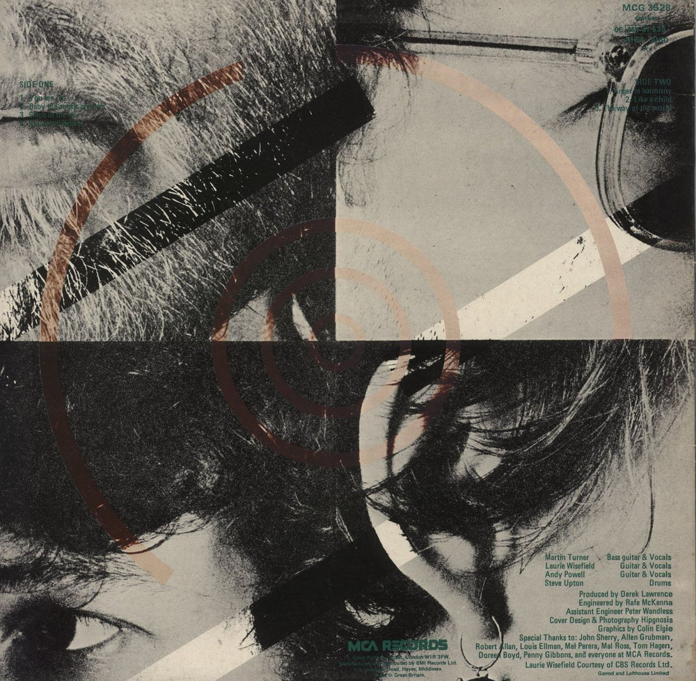 Wishbone Ash No Smoke Without Fire + 7" UK vinyl LP album (LP record)