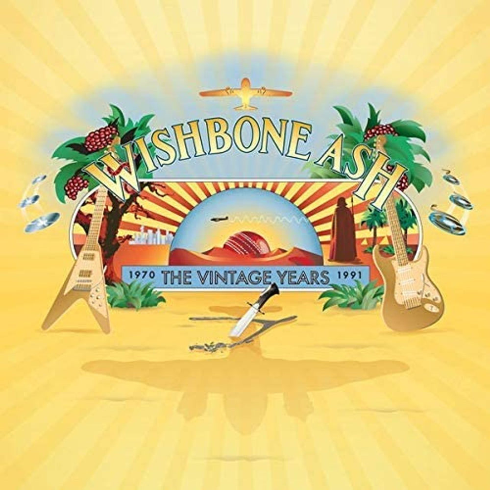 Wishbone Ash The Vintage Years 1970-1991 + Signed Cards UK CD Album Box Set SMABX1065