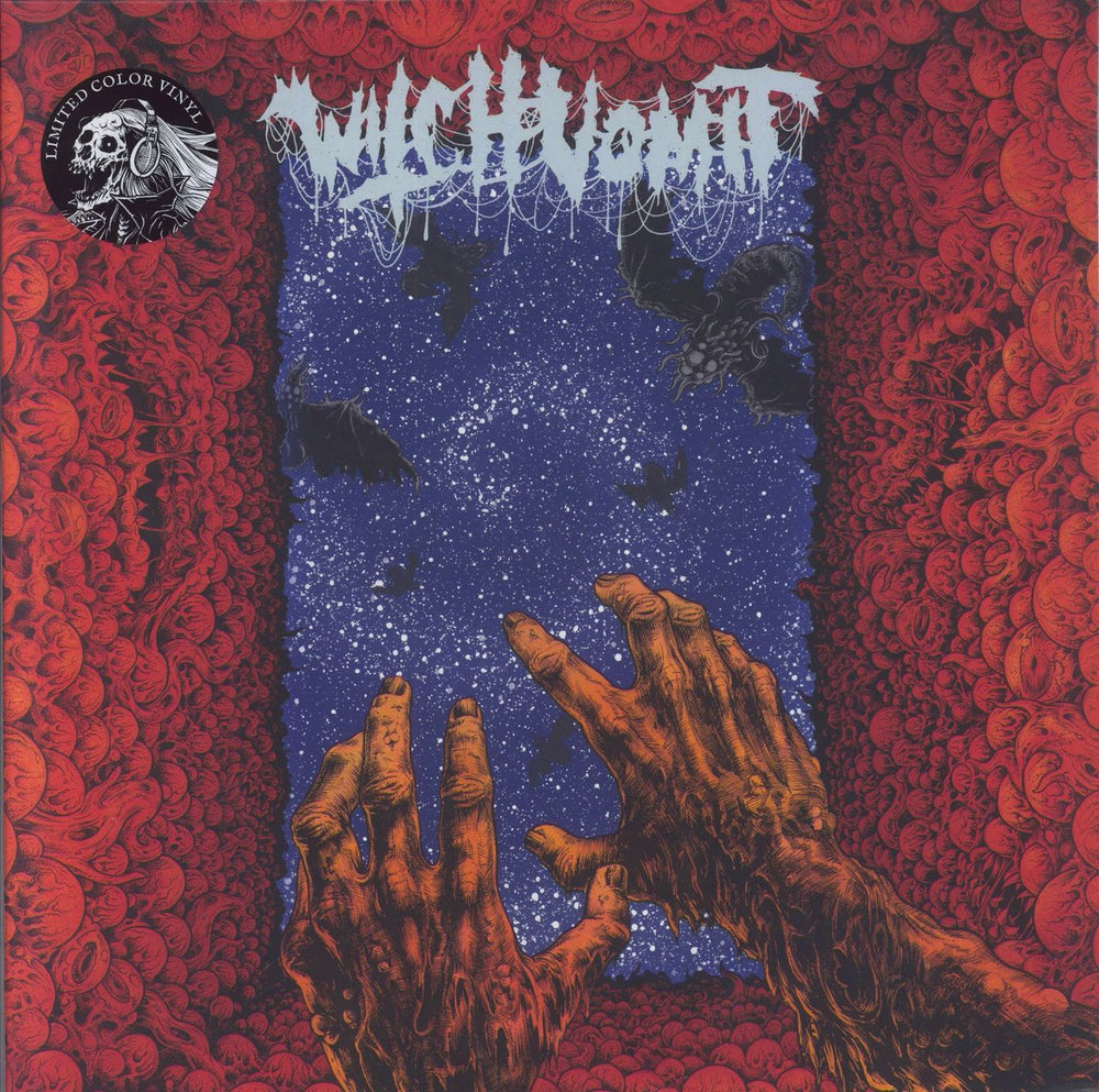 Witch Vomit Poisoned Blood - Royal Blue Cloudy Vinyl US vinyl LP album (LP record) SPIN086