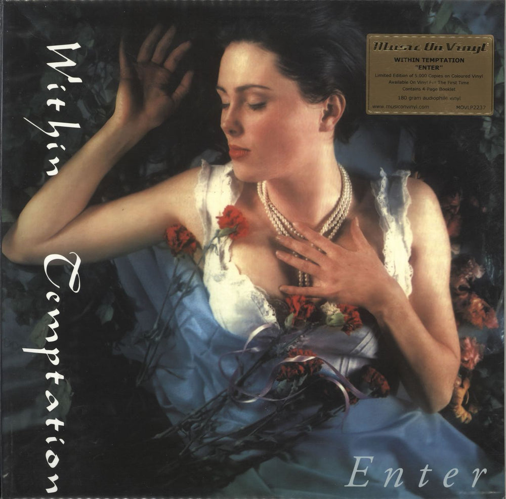 Within Temptation Enter - 180gm Green Marbled Vinyl UK vinyl LP album (LP record) MOVLP2237