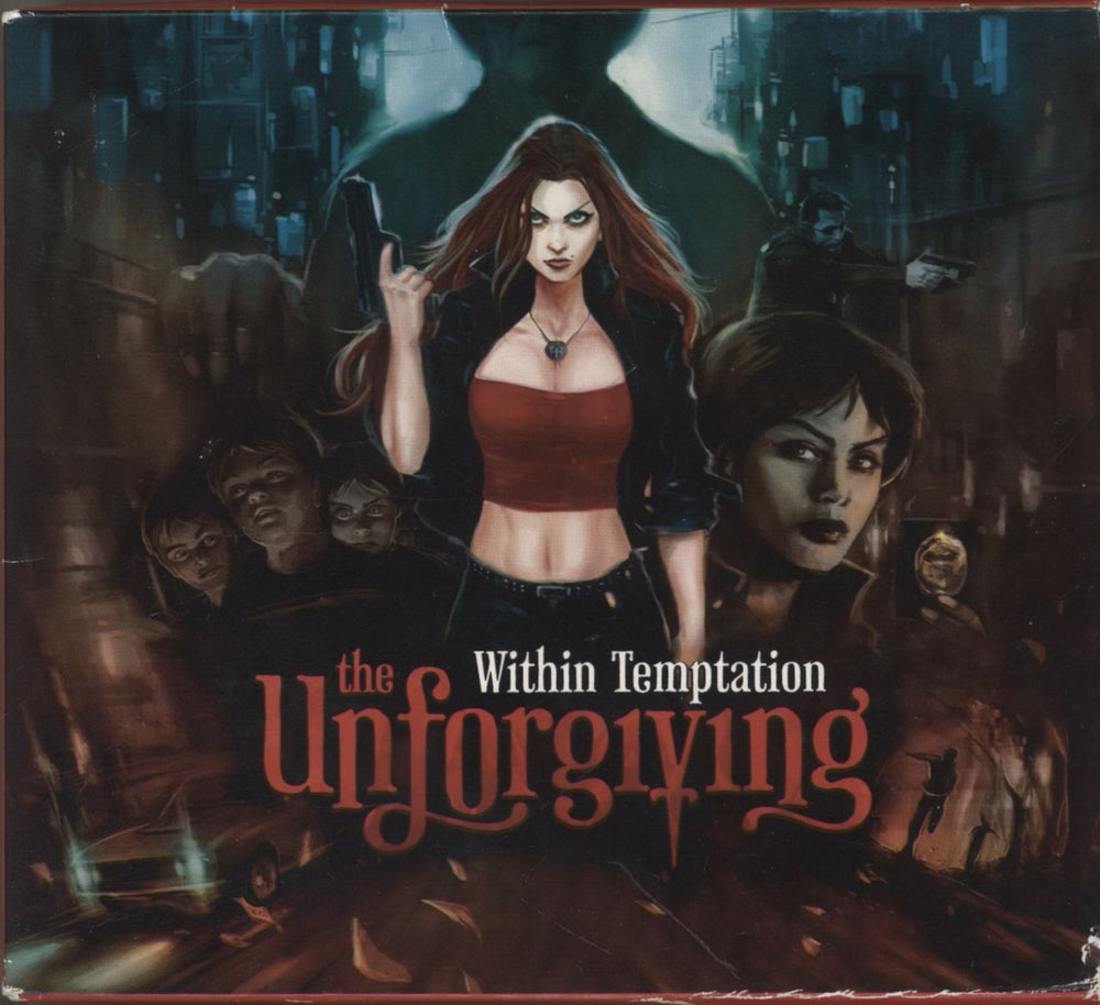 Within Temptation The Unforgiving UK 2-disc CD/DVD set RR77155