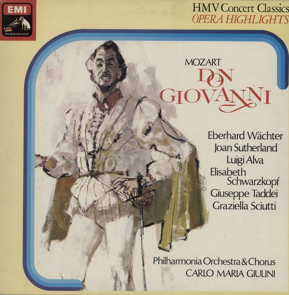 Wolfgang Amadeus Mozart Highlights From "Don Giovanni" UK vinyl LP album (LP record) SXLP30300