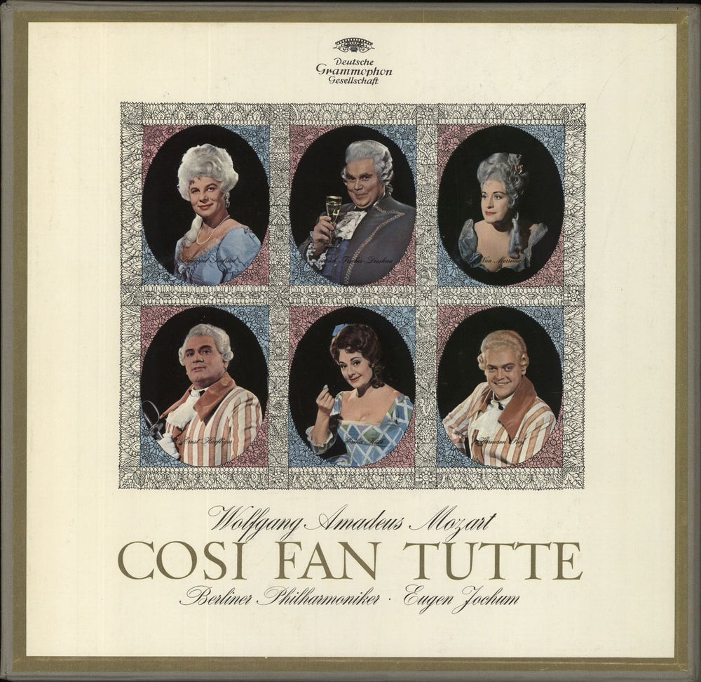 Wolfgang Amadeus Mozart Mozart: Cosi Fan Tutte German Vinyl Box Set 138-861SLPM