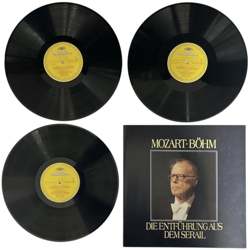 Wolfgang Amadeus Mozart Mozart: Die Entführung Aus Dem Serail / Der Schauspieldirektor German Vinyl Box Set WZMVXMO879667