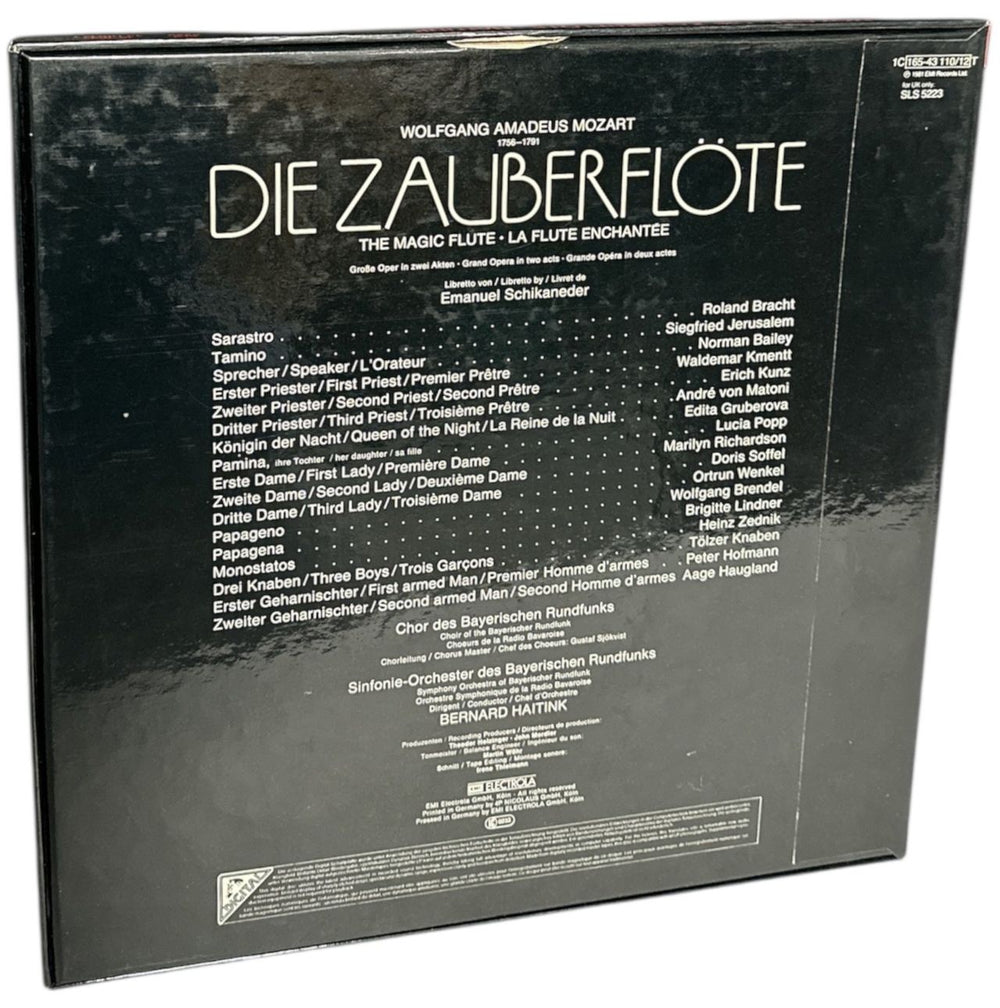 Wolfgang Amadeus Mozart Mozart: Die Zauberflöte German Vinyl Box Set