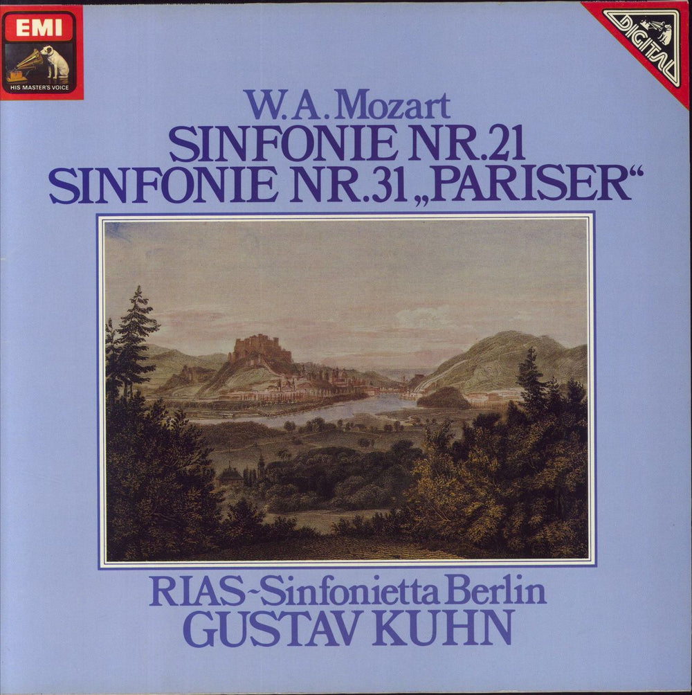 Wolfgang Amadeus Mozart Mozart: Sinfonie Nr. 21 / Sinfonie Nr. 31 "Pariser" German vinyl LP album (LP record) 1C067-99884