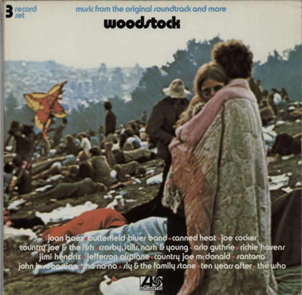 Woodstock Woodstock German 3-LP vinyl record set (Triple LP Album) ATL60001