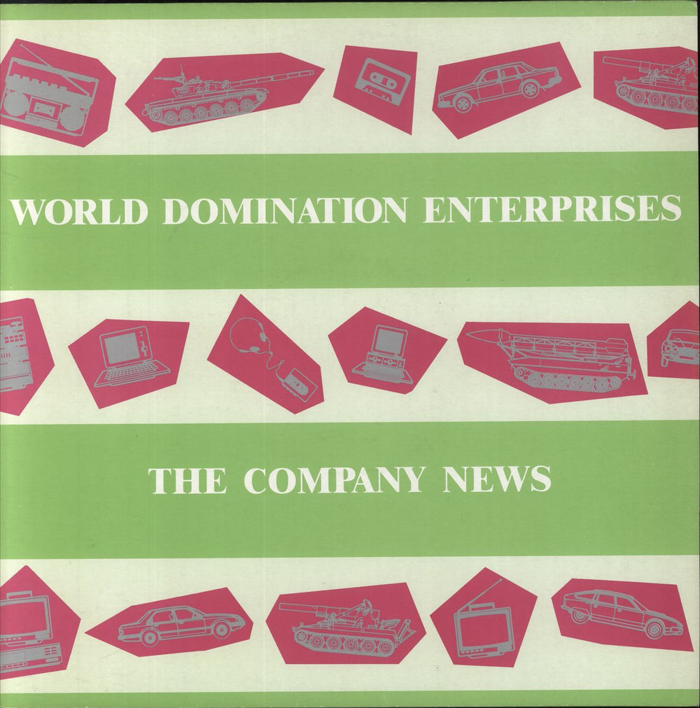 World Domination Enterprises The Company News UK 12" vinyl single (12 inch record / Maxi-single) 12IMMAC12