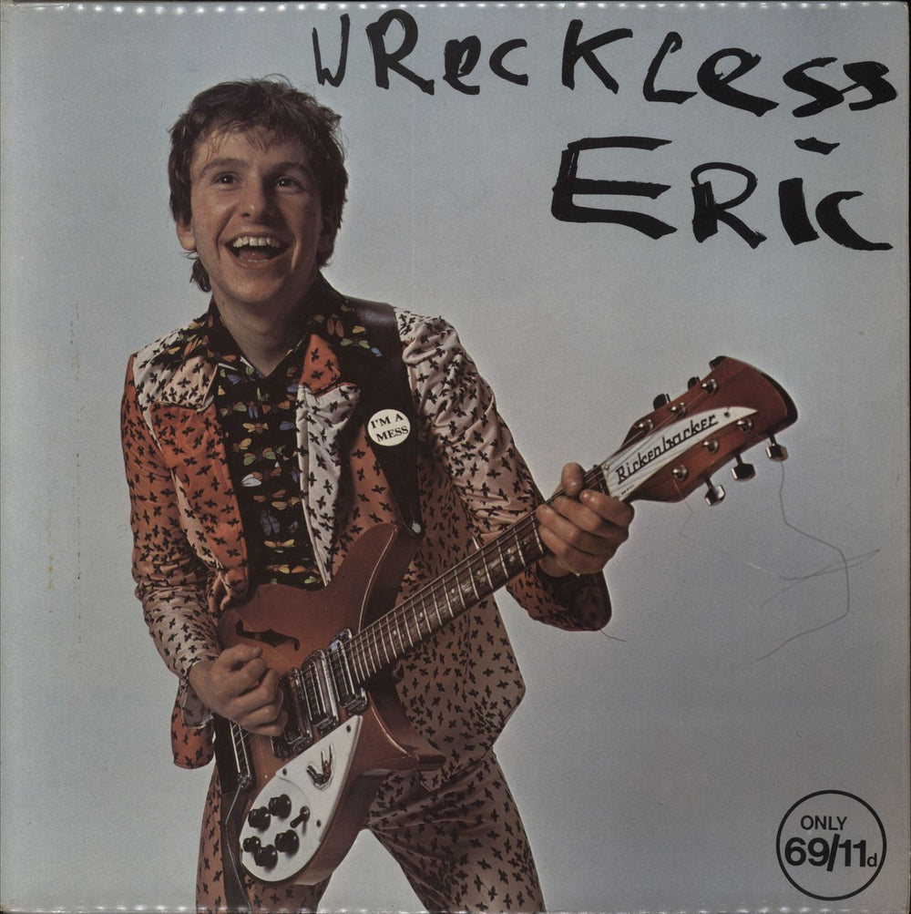 Wreckless Eric Wreckless Eric - Brown Vinyl UK 10" vinyl single (10 inch record) SEEZB6