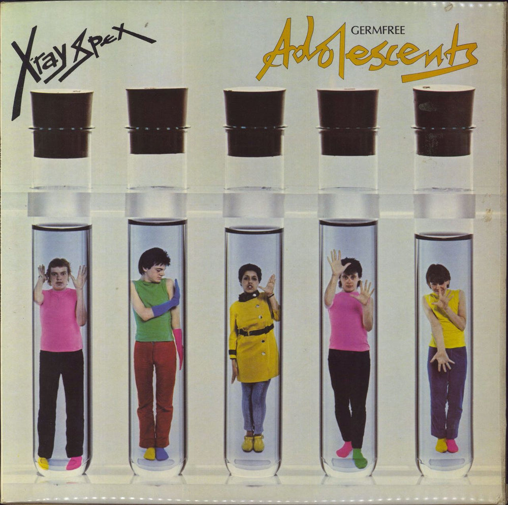 X-Ray Spex Germfree Adolescents - EX UK vinyl LP album (LP record) INS3023