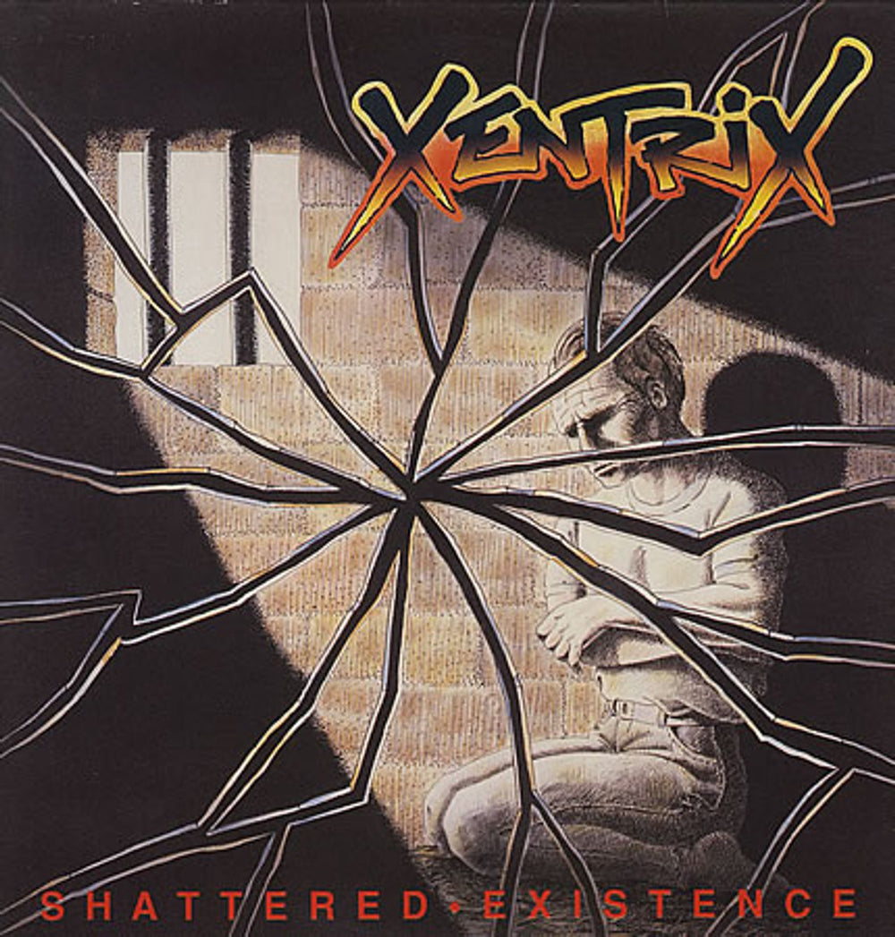 Xentrix Shattered Existence Dutch vinyl LP album (LP record) RO94441