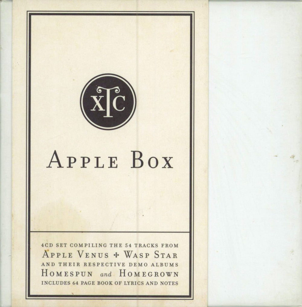 XTC Apple Box + Belly Band UK CD Album Box Set IDEACD007
