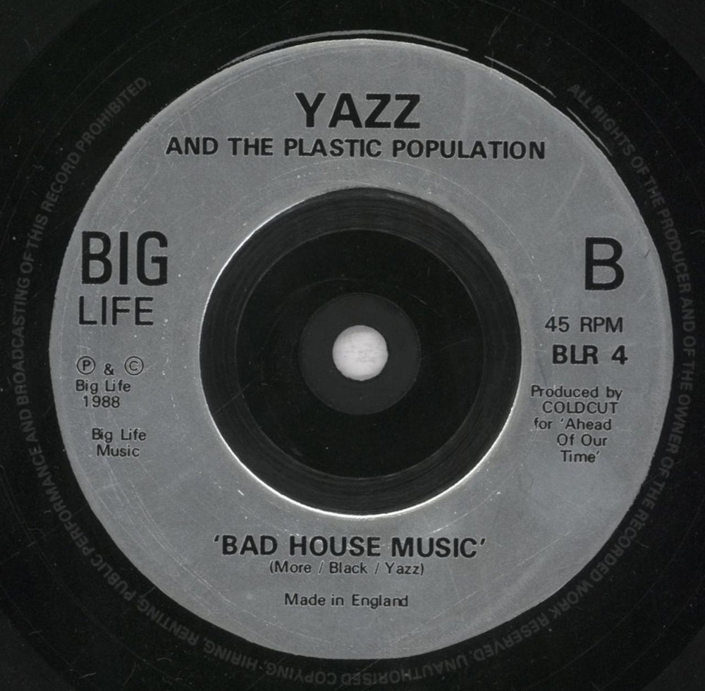 Yazz The Only Way Is Up UK 7" vinyl single (7 inch record / 45) 5016721100047