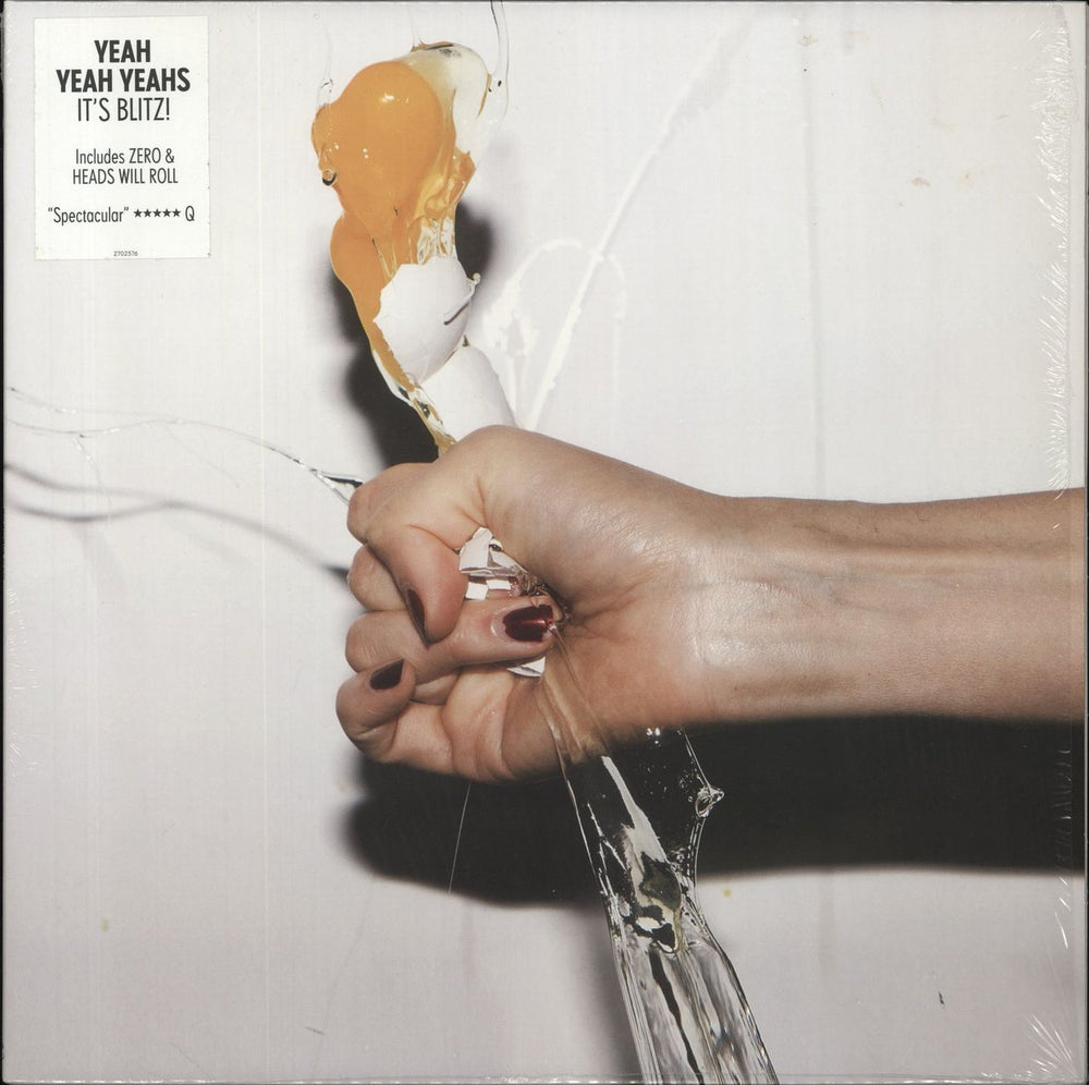 Yeah Yeah Yeahs It's Blitz - Stickered Shrink UK vinyl LP album (LP record) 2702576