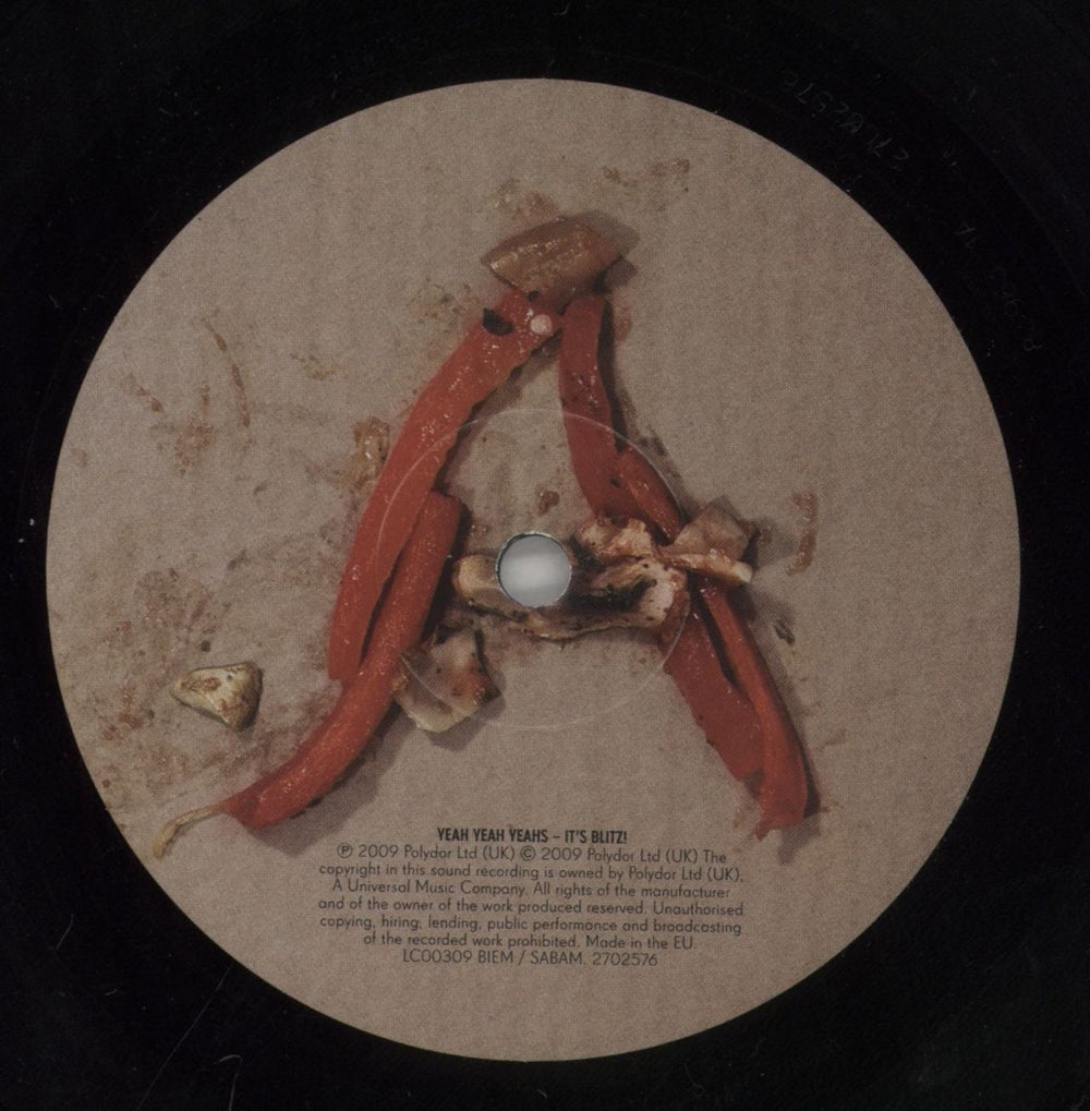 Yeah Yeah Yeahs It's Blitz - Stickered Shrink UK vinyl LP album (LP record) YYYLPIT862174