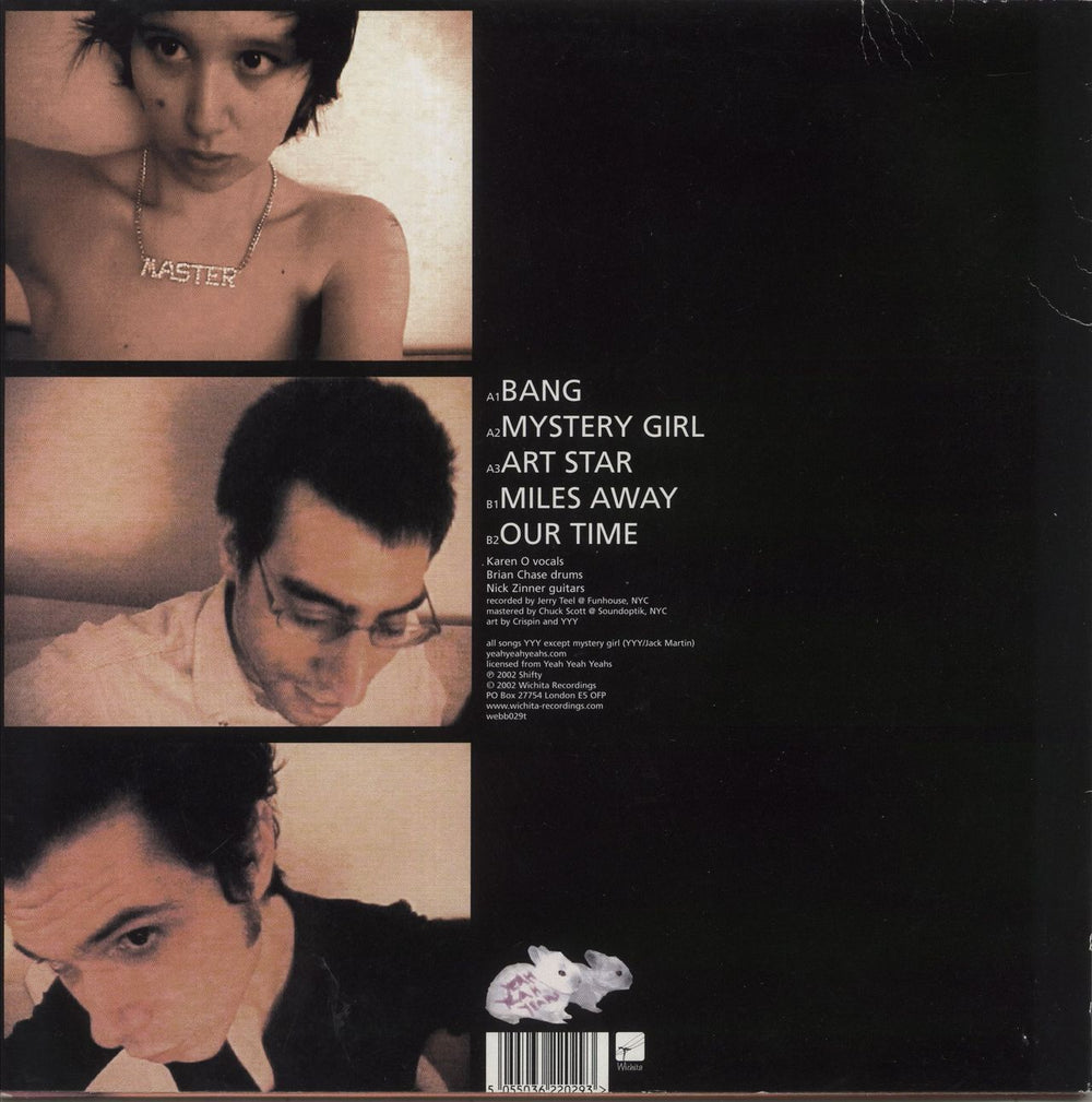 Yeah Yeah Yeahs Yeah Yeah Yeahs UK 12" vinyl single (12 inch record / Maxi-single) 5055036220293