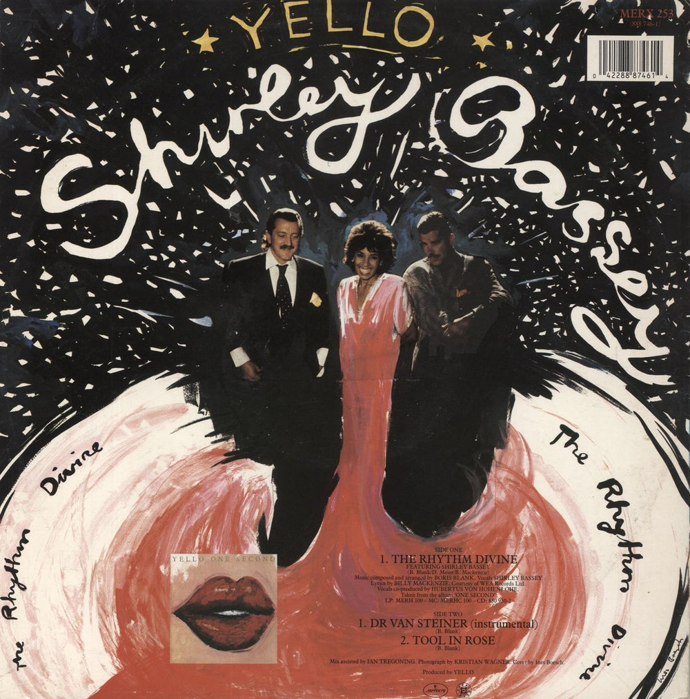Yello The Rhythm Divine UK 12" vinyl single (12 inch record / Maxi-single) 042288874614