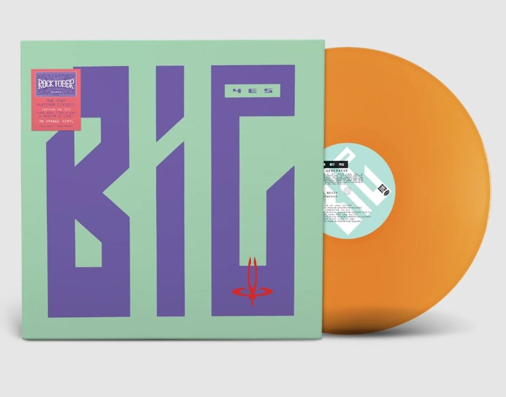 Yes Big Generator - National Album Day 2025 - Orange Vinyl - Sealed UK vinyl LP album (LP record) 081227809539