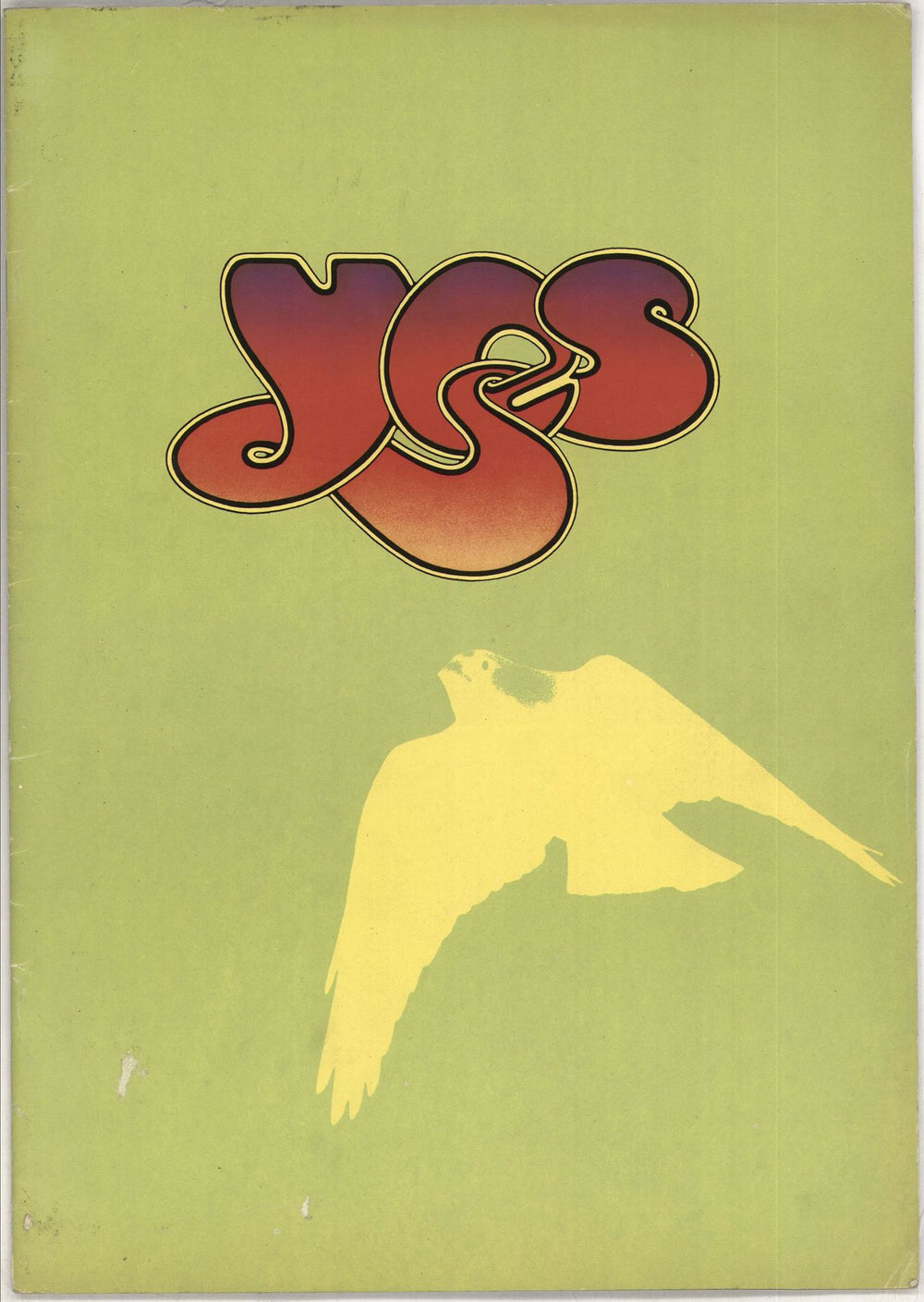 Yes British Tour - Spring 1975 UK tour programme TOUR PROGRAMME