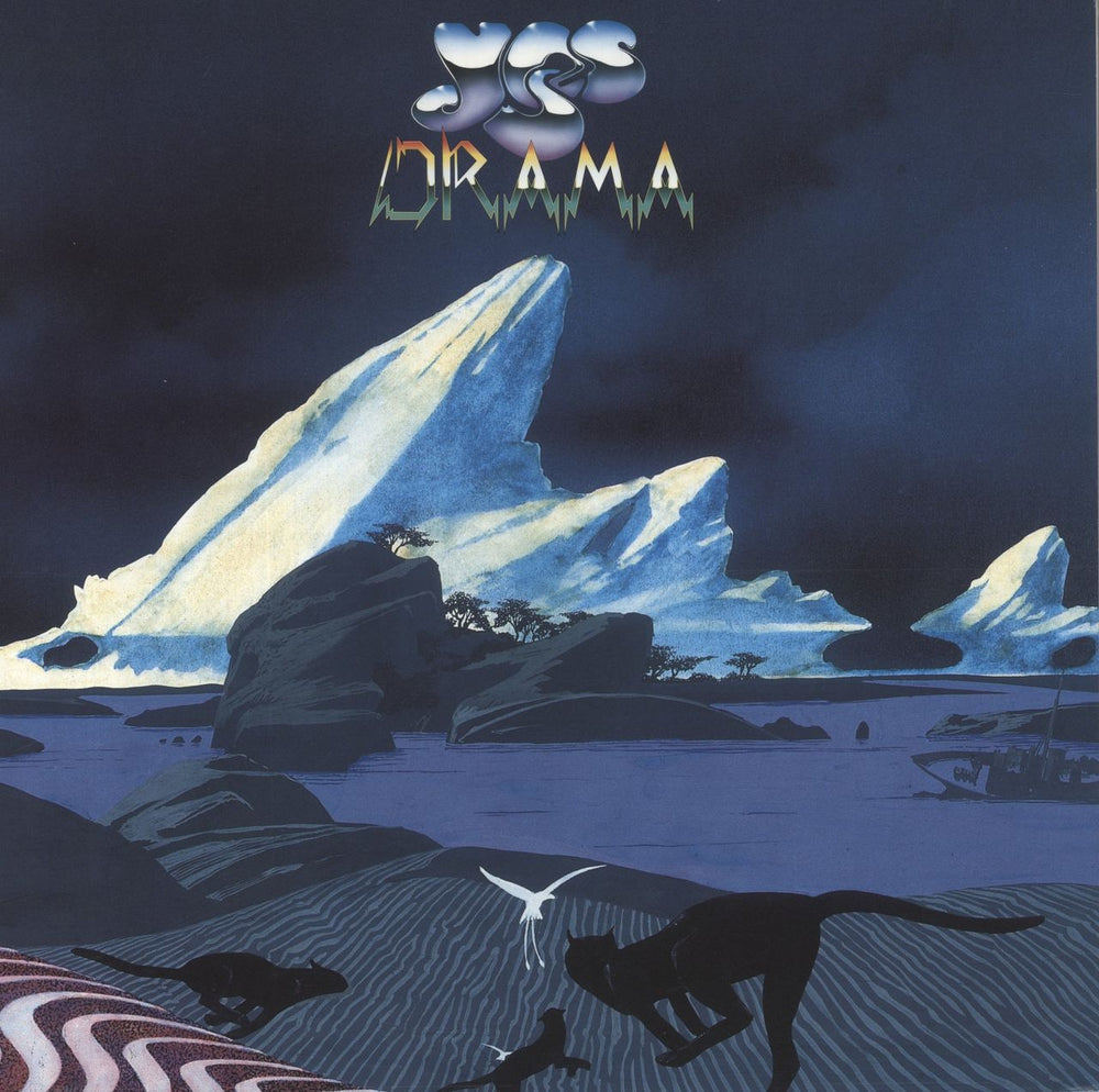 Yes Drama UK vinyl LP album (LP record) R182685