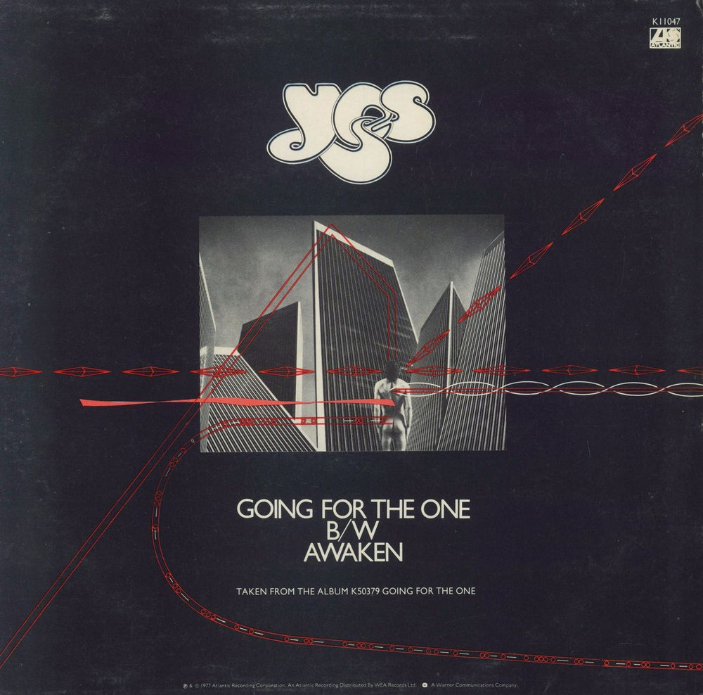 Yes Going For The One UK 12" vinyl single (12 inch record / Maxi-single)