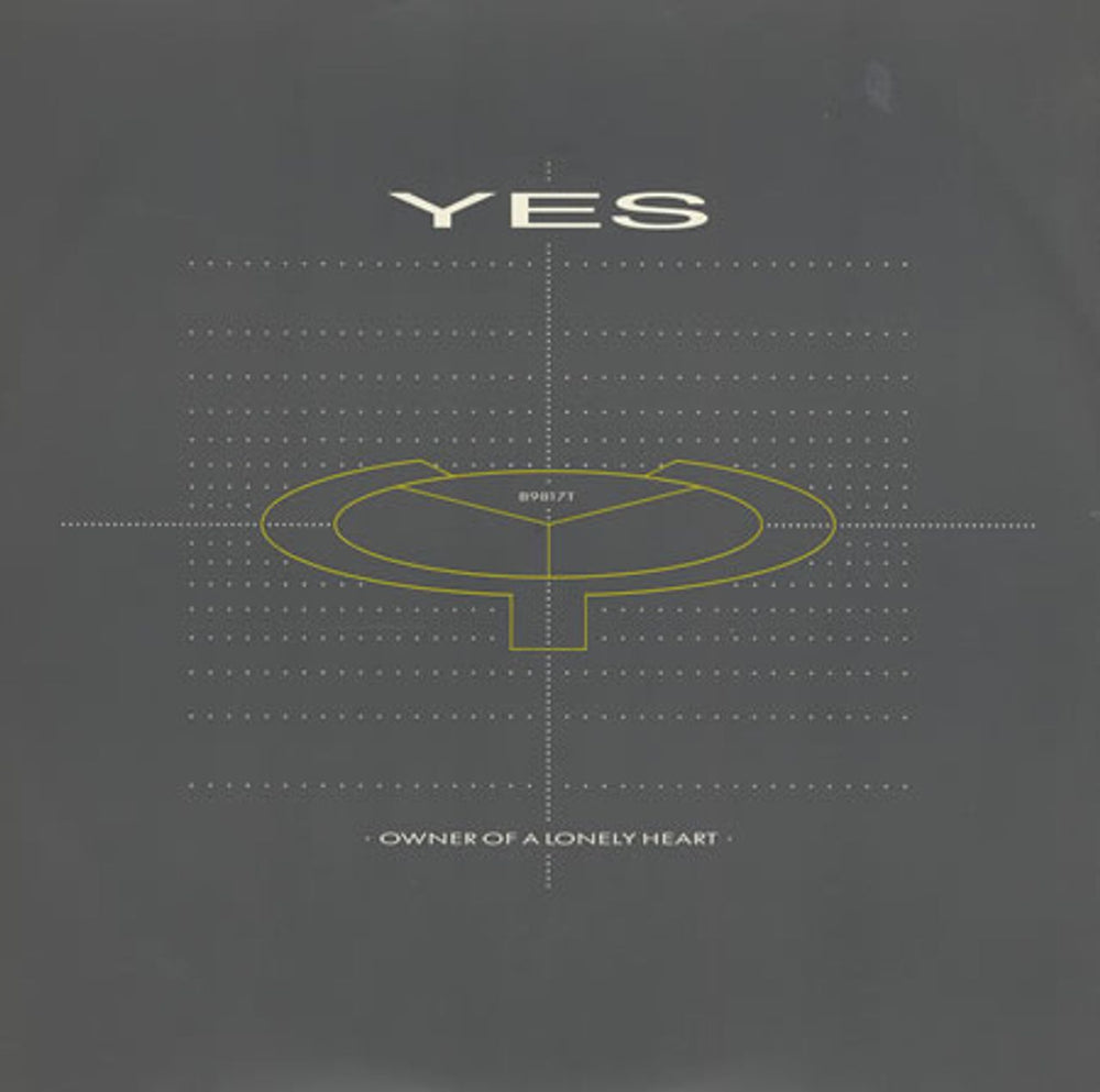 Yes Owner Of A Lonely Heart UK 12" vinyl single (12 inch record / Maxi-single) B9817T