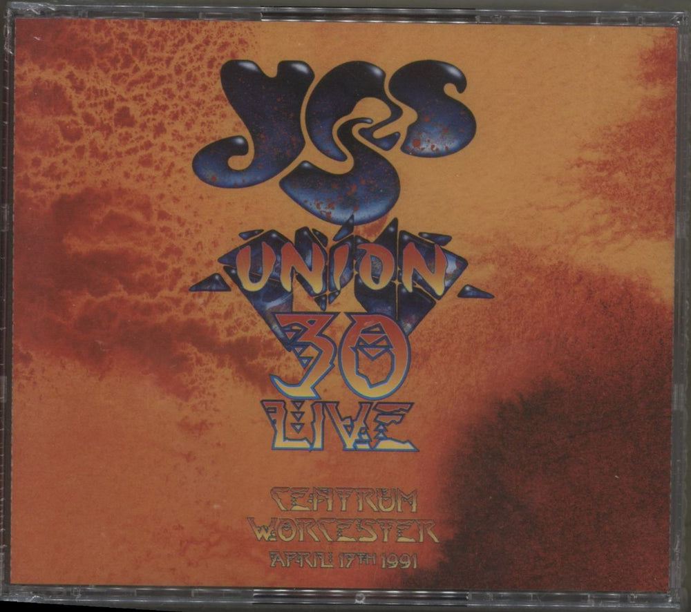 Yes Union 30 Live - Centrum Worcester April 17th 1991 UK 3-CD album set (Triple CD) HST601CD
