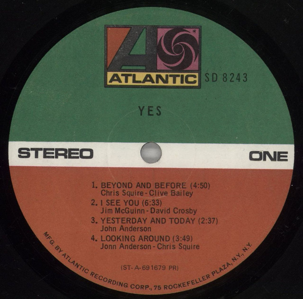 Yes Yes - VG US vinyl LP album (LP record) YESLPYE870475