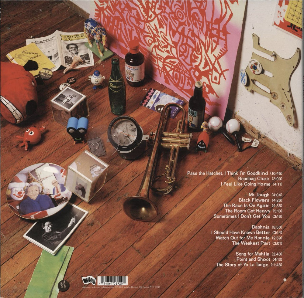 Yo La Tengo I Am Not Afraid Of You And I Will Beat Your Ass US 2-LP vinyl record set (Double LP Album) 744861069201