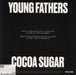 Young Fathers Cocoa Sugar - Blue Vinyl UK vinyl LP album (LP record) 5054429132113