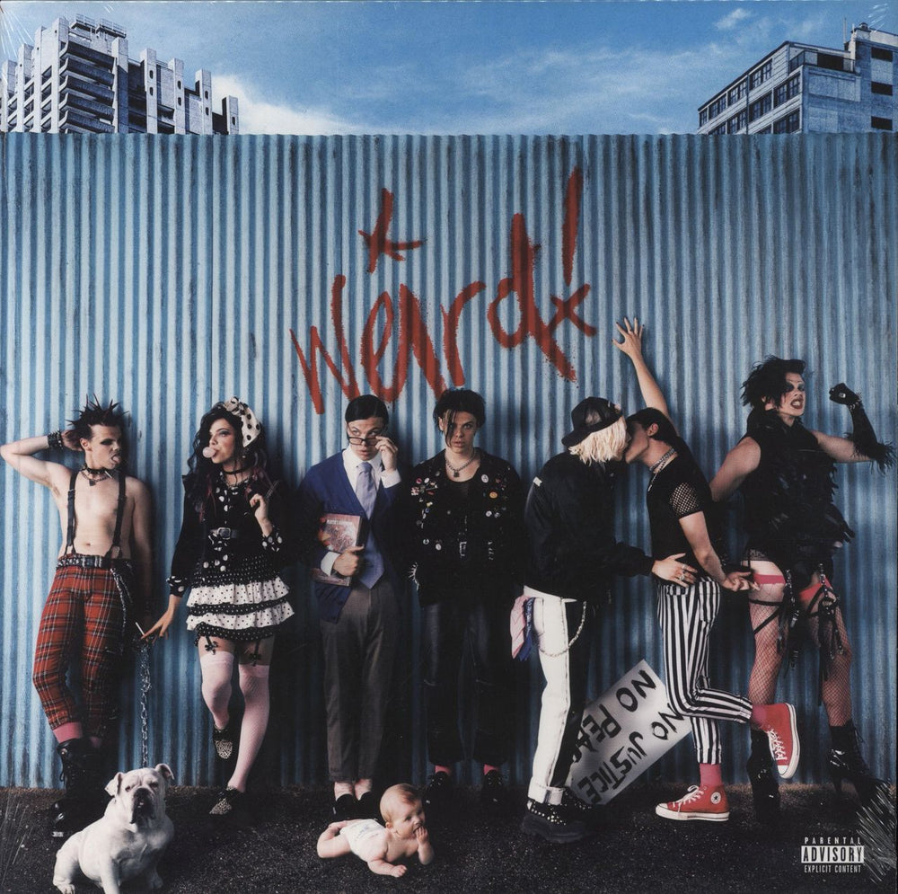 Yungblud Weird! - White Vinyl - Sealed UK vinyl LP album (LP record) 00602507414917