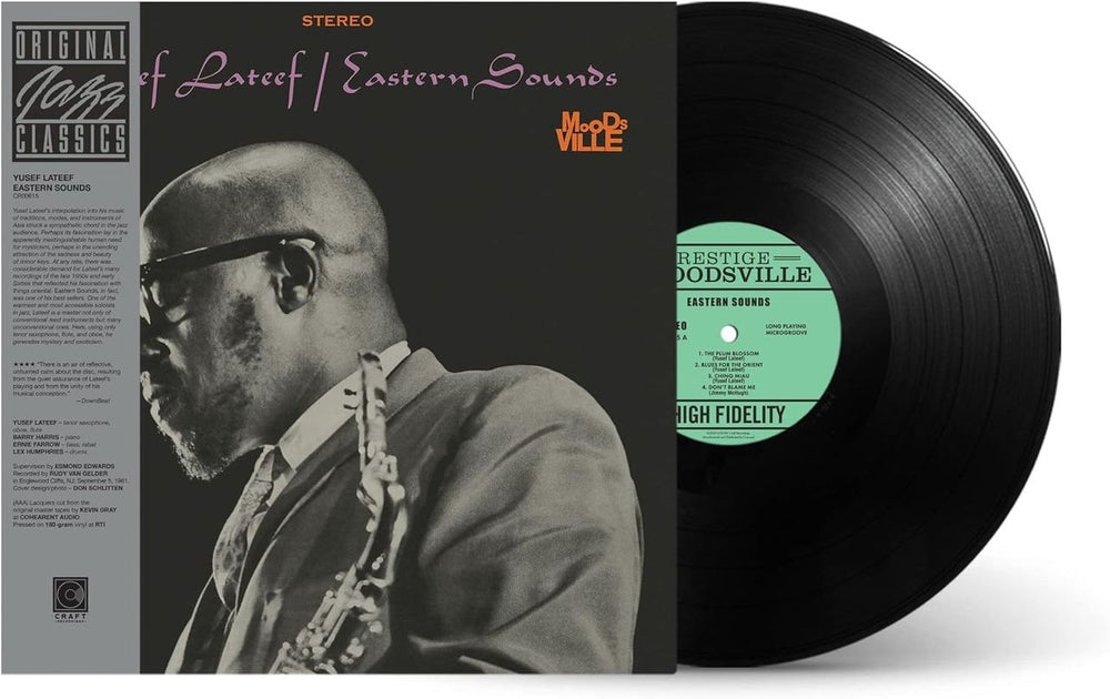 Yusef Lateef Eastern Sounds: Original Jazz Classics - 180 Gram Vinyl - Sealed US vinyl LP album (LP record) YSFLPEA830885