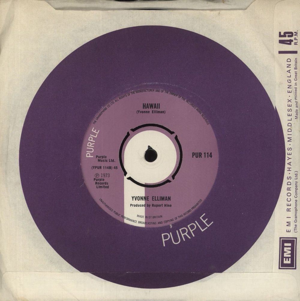 Yvonne Elliman I Can't Explain UK 7" vinyl single (7 inch record / 45)