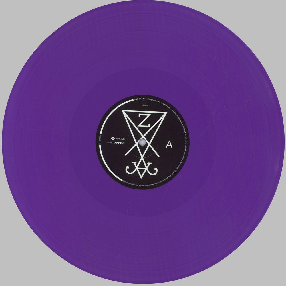 Zeal & Ardor Stranger Fruit - 180gram - Purple Vinyl UK 2-LP vinyl record set (Double LP Album) 3NB2LST825505