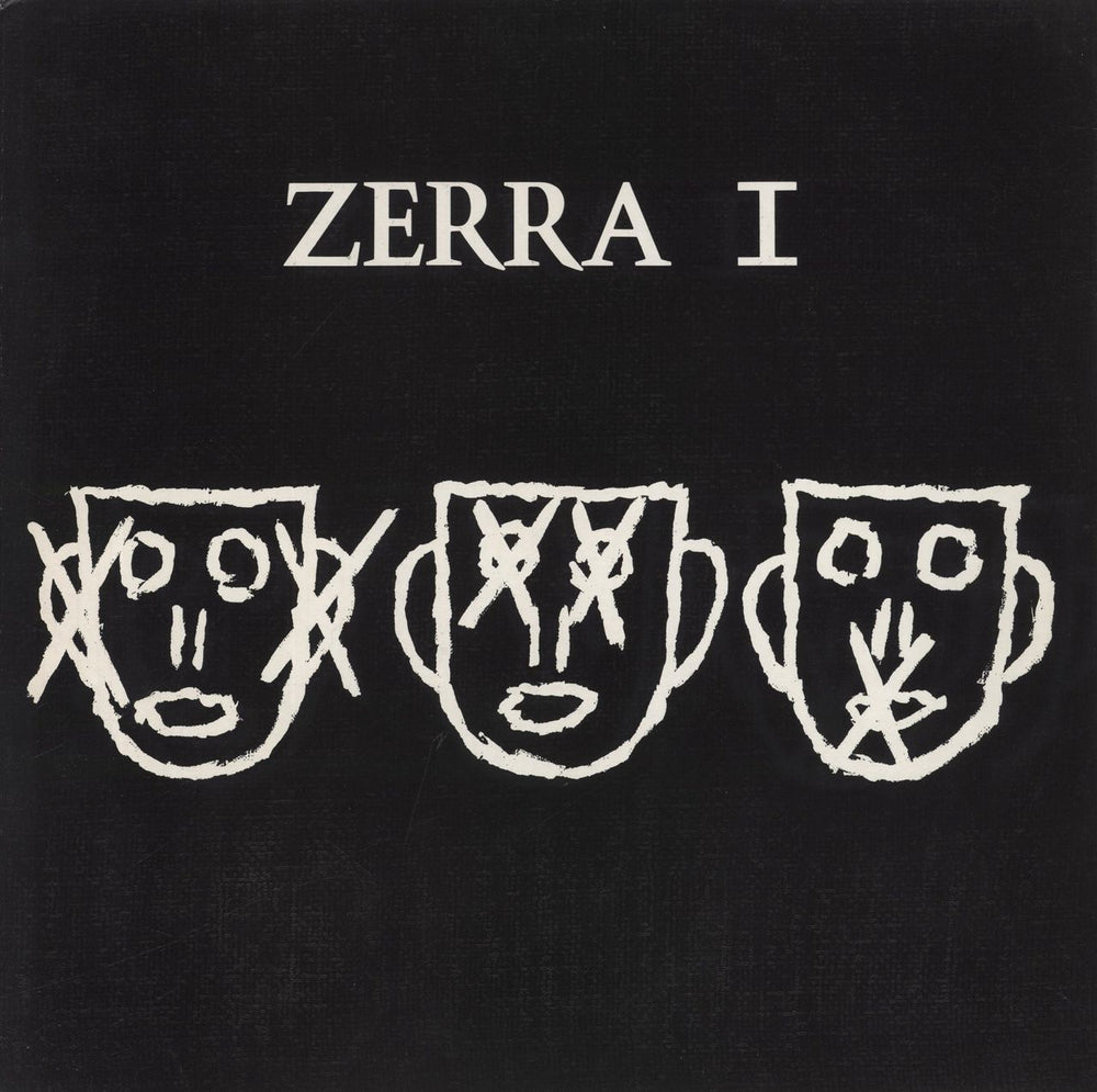 Zerra I Zerra I - Promo Stickered UK Promo vinyl LP album (LP record) MERL53