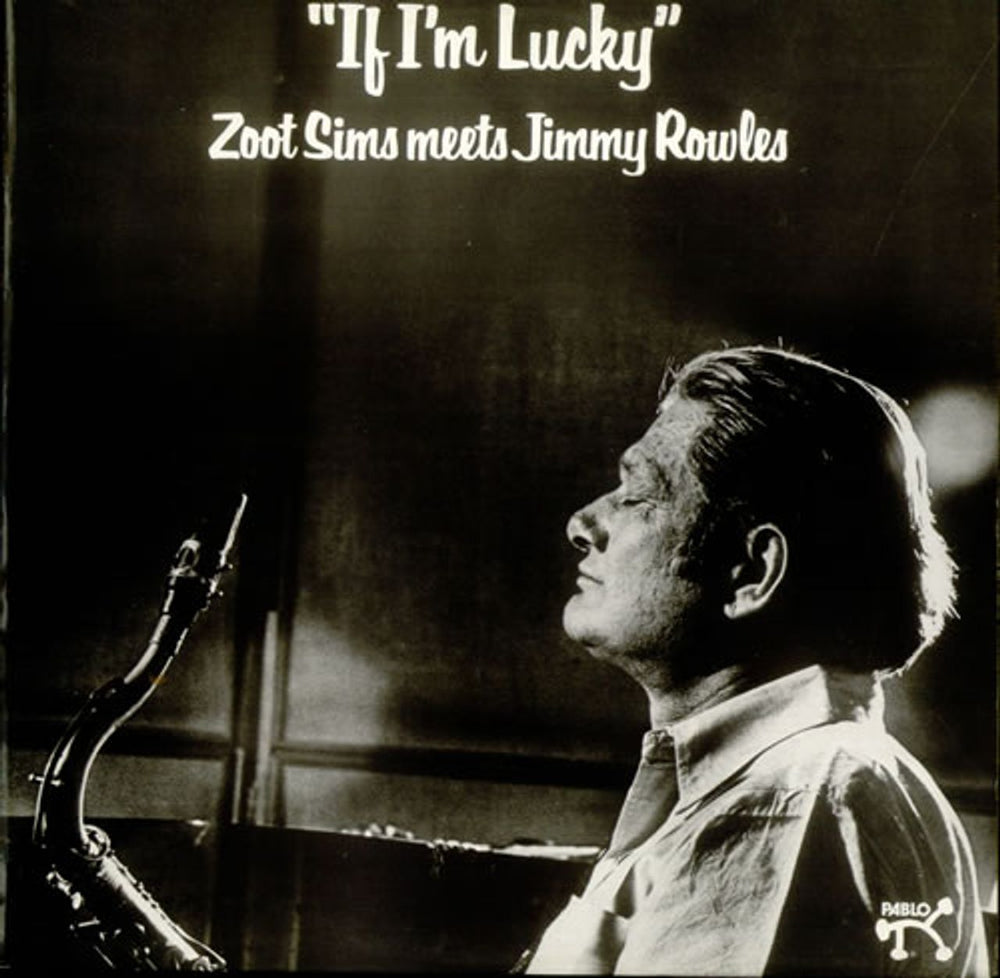 Zoot Sims If I'm Lucky UK vinyl LP album (LP record) 2310803