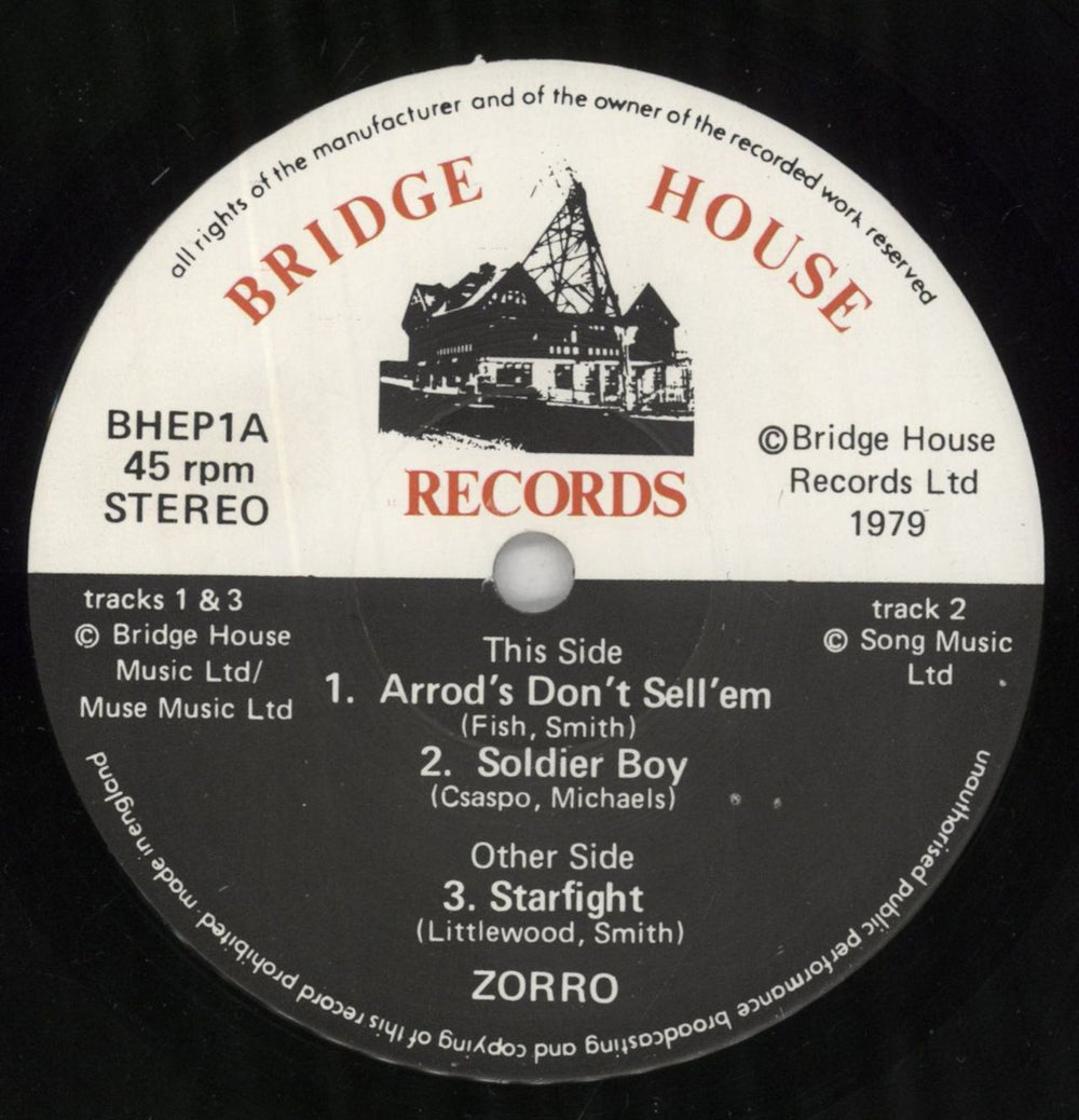 Zorro [Punk] Arrods Don't Sell 'em UK 7" vinyl single (7 inch record / 45) 8XW07AR854827