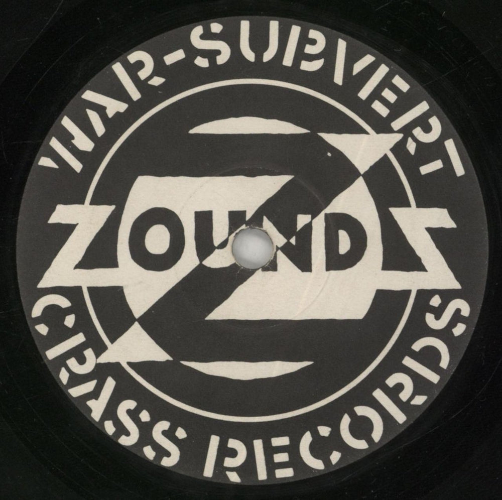 Zounds Can't Cheat Karma - Stapled Sleeve - VG UK 7" vinyl single (7 inch record / 45) ZOU07CA862818