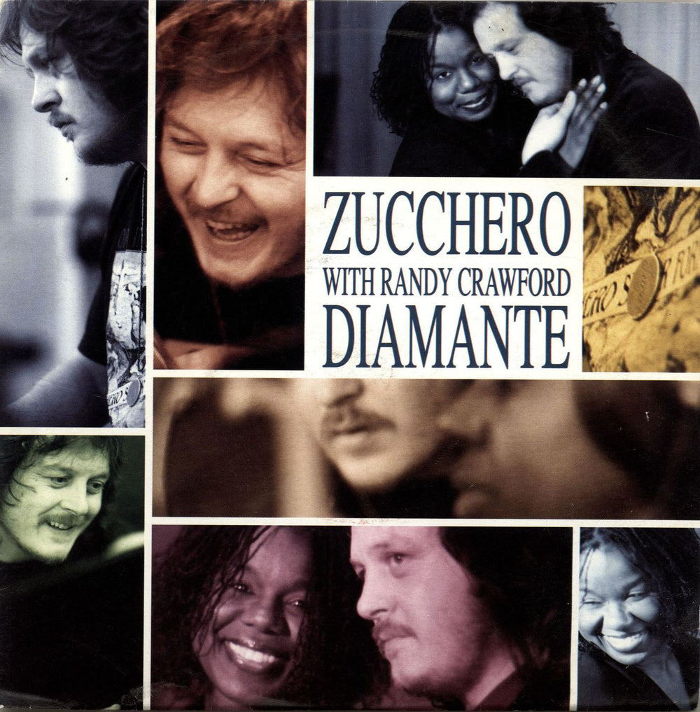 Zucchero Diamante UK 7" vinyl single (7 inch record / 45) LON313